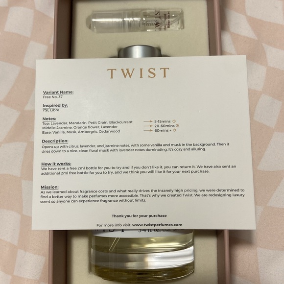 TWIST perfume - Picture 4 of 6